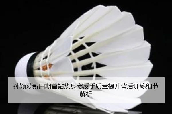 孙颖莎新周期首站热身赛反手质量提升背后训练细节解析
